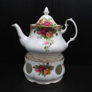 old-country-roses-theepot-theelicht