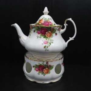 old-country-roses-theepot-theelicht