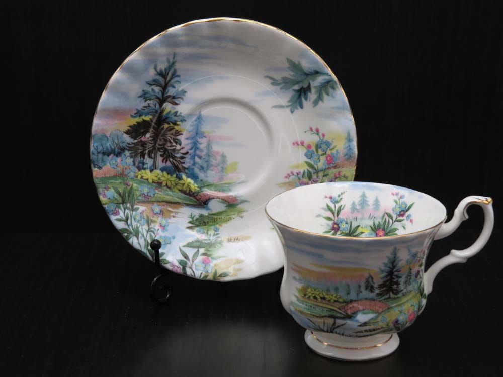 Royal-Albert-Country-Scenes-Dovedale-heren-kop-en-schotel