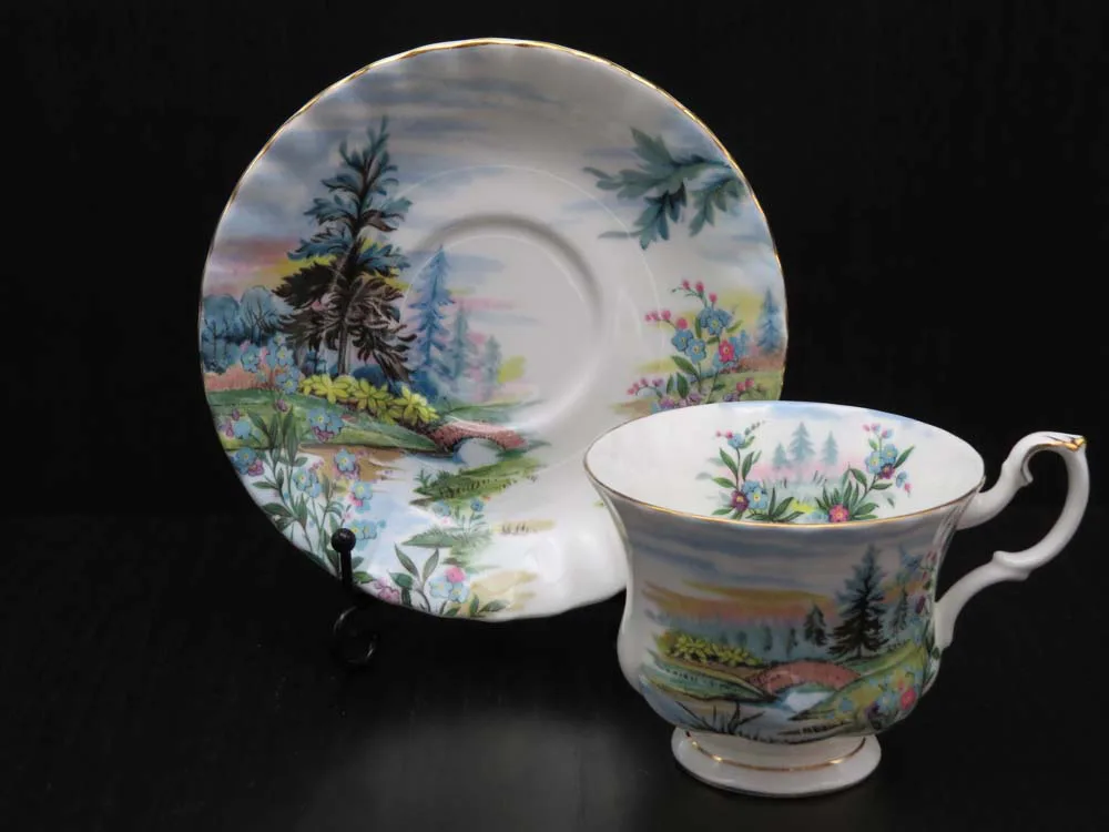 Royal-Albert-Country-Scenes-Dovedale-heren-kop-en-schotel