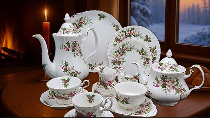 Winter Garden kersttafel